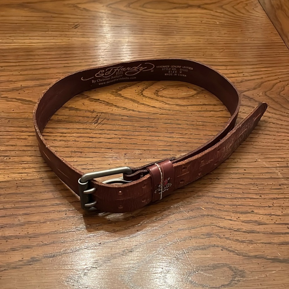 Ed Hardy belt, size medium
